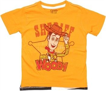 Disney Toy Story Sheriff Woody Pride Badge Detachable Cape Toddler T-Shirt