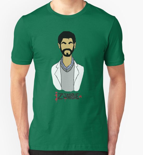 Ravi iZombie T-Shirt by moosesquirrel T-Shirt