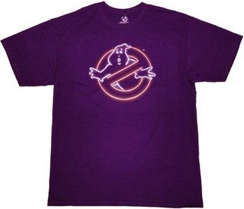 Ghostbusters Neon Light Logo T-Shirt