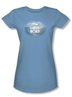 Love Boat Juniors Shirt The Love Boat Carolina Blue T-Shirt