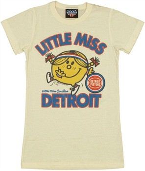 National Basketball Association Little Miss Detroit Pistons Baby Doll Tee by JUNK FOOD