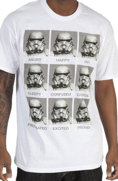 Emotions Storm Trooper Shirt