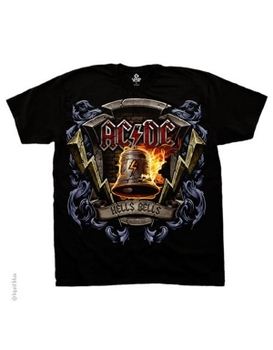 AC/DC Hells Bells Shield Men's T-shirt
