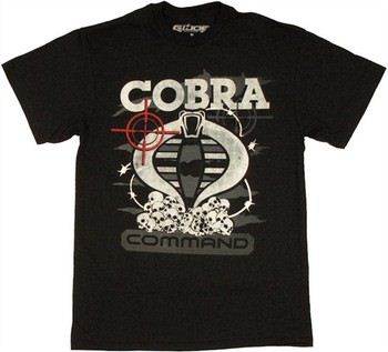 GI Joe Retaliation Cobra Command Skull Pile T-Shirt