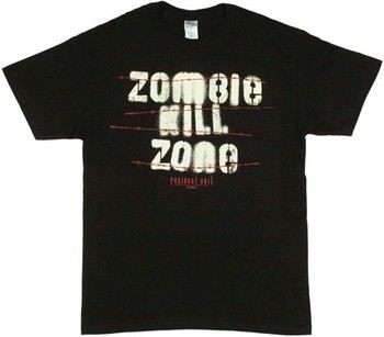 Resident Evil Zombie Kill Zone T-Shirt