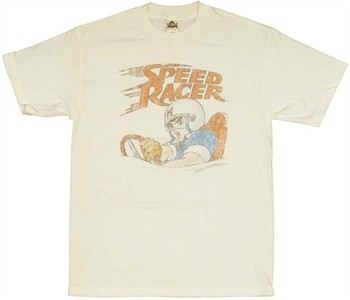 Speed Racer Drive Distressed T-Shirt