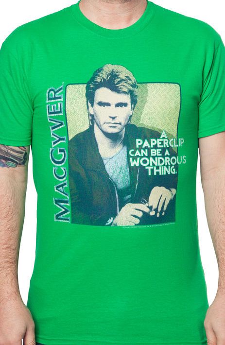 MacGyver Paperclip T-Shirt