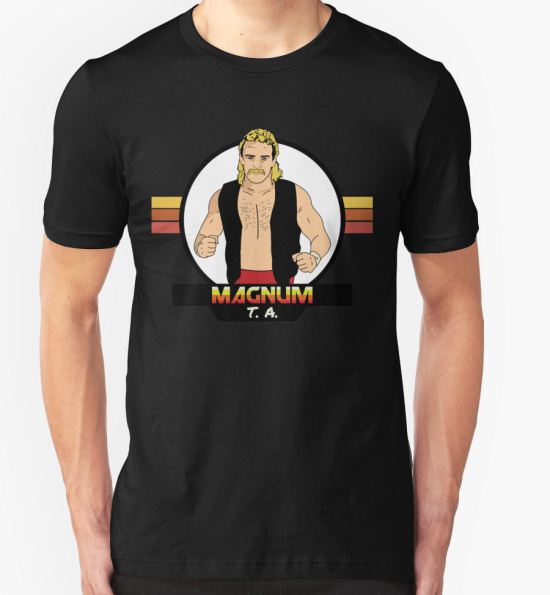 ‘Magnum T.A.’ T-Shirt by BloodPactScout T-Shirt