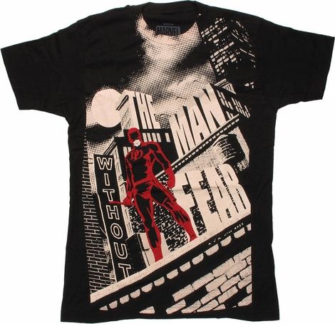 Daredevil Man Without Fear T Shirt Sheer