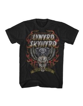 Lynyrd Skynyrd Motor Skull Men's T-Shirt