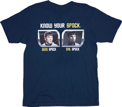 Star Trek The Original Series Kirk Spock McCoy Sublimation T-Shirt NEW UNWORN 