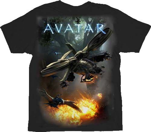 The Avatar Battle Down Toddler Black T-shirt