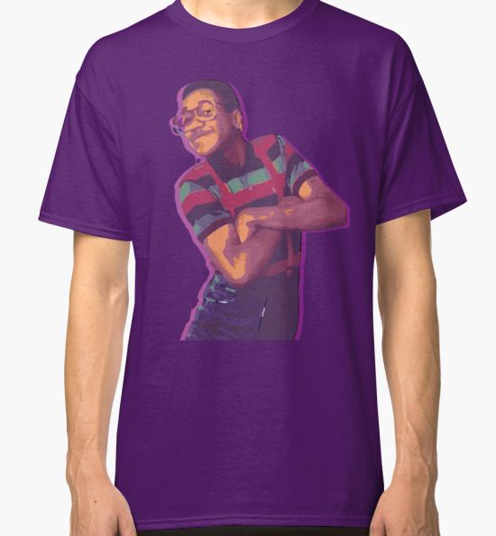 ‘Purple Urkel - Weed’ Classic T-Shirt by HigherState T-Shirt