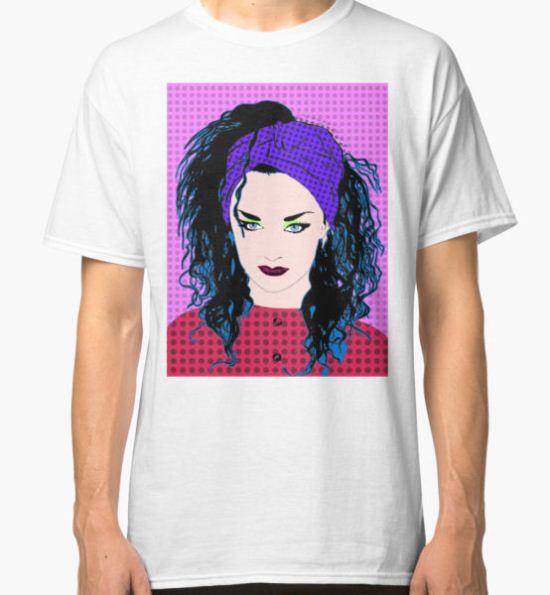 Boy George By BlissNights Classic T-Shirt by mikesbliss T-Shirt